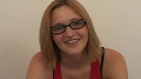 Tinka Rose fucking in the desk with her glasses