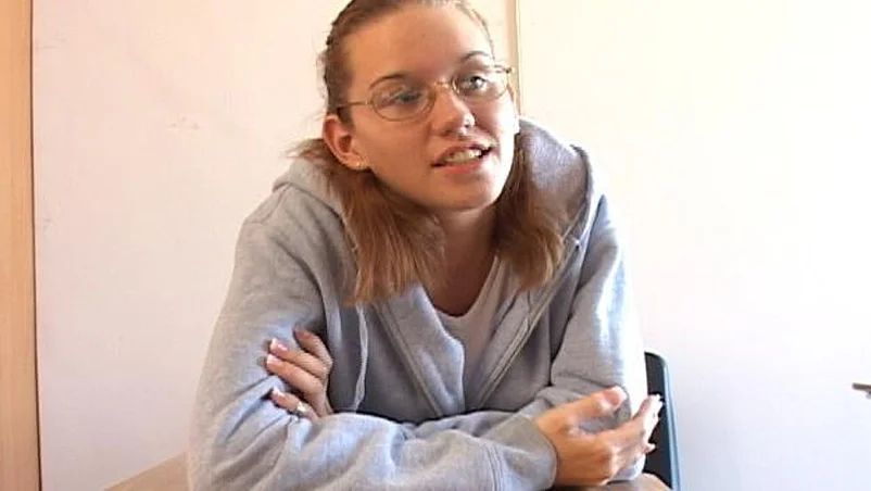 Cyndi fucking in the classroom with her piercings