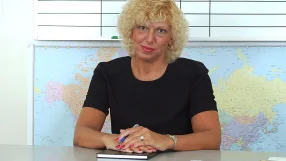 Smith fucking in the desk with her small tits