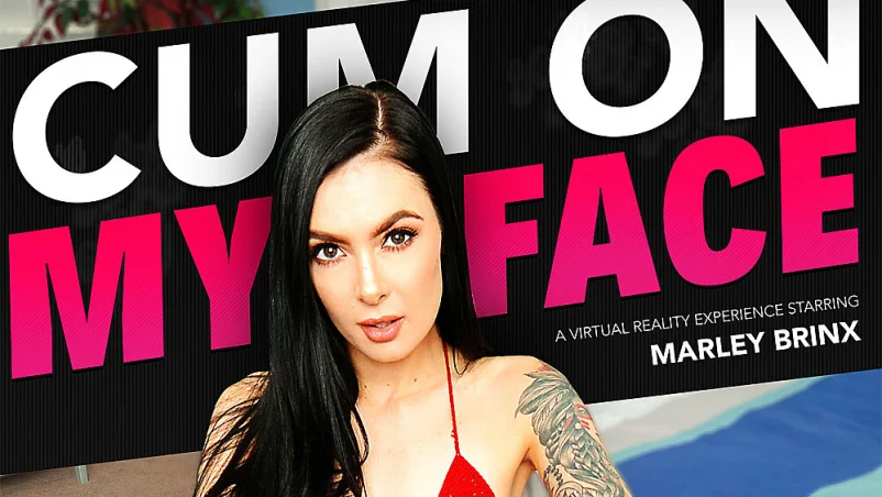 Marley Brinx fucking in the with her tattoos vr porn